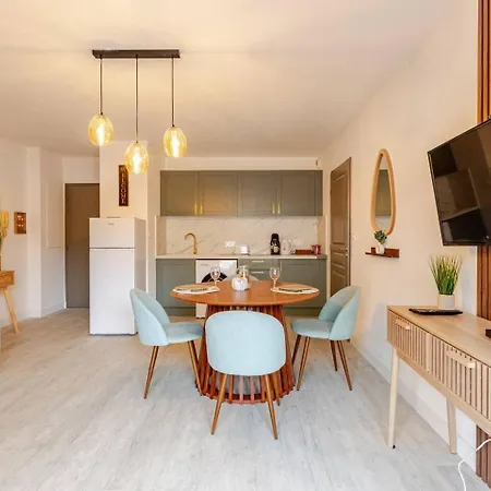 アパート Le Cosy Bernard , Parking, Piscine, Netflix *